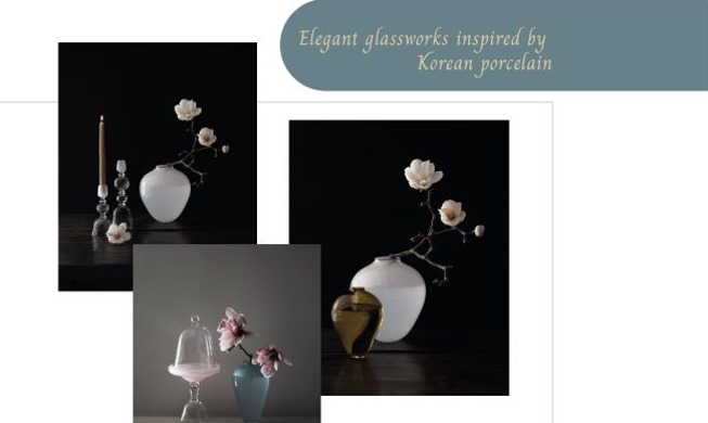 Finnish glass artist gains inspiration from Korean porcelain