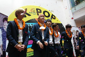 N-Sonic are the first ever K-pop band to visit India 