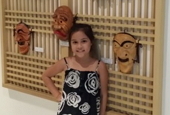 Saira at the Korean Cultural Center in the Philippines