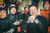 Jamie Oliver praises healthy Jeju Island food