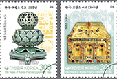 Korean-French 130-year friendship represented through stamps