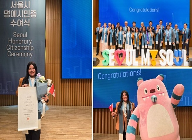 Award-winning Peruvian scientist discusses her work in Korea