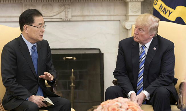 President Moon hails US-NK summit as ‘historic milestone for peace’