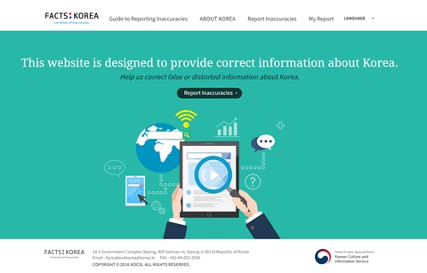 KOCIS corrects false information about Korea worldwide