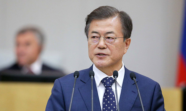 Seoul-Moscow cooperation builds Korean, Northeast Asian prosperity: president