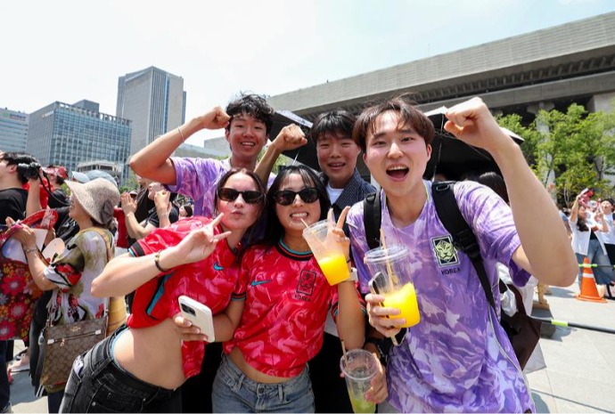 World Cup fever in Seoul