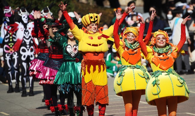 [Korea in photos] 'Halloween Wicked Parade' at Everland Resort