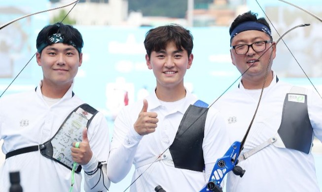 Men's recurve team achieves three-peat as world archery champ