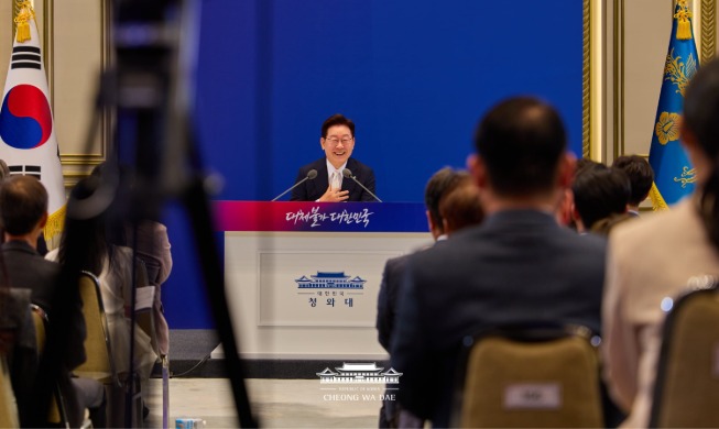 Opening Remarks by President Lee Jae Myung at the Press Conference Marking the First Year of His Term in Office