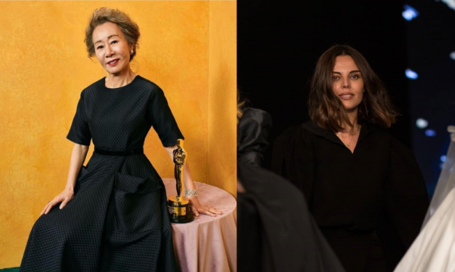 Egyptian designer of Oscar winner's dress talks Korea, fashion