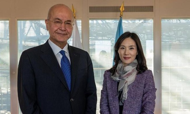 Diplomat pledges more aid for int'l refugee, health crises