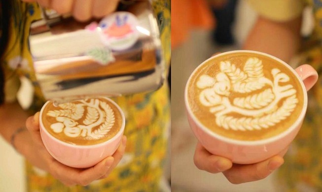 Champion latte artist discusses art, competition, style