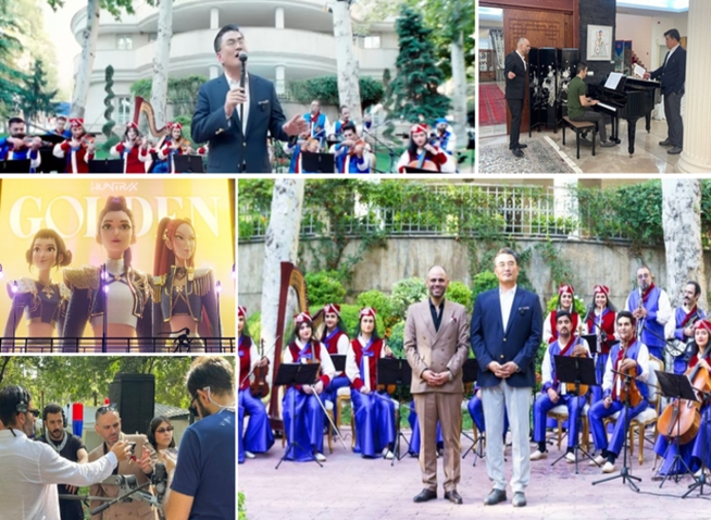 Iranian orchestra impresses with its rendition of 'Golden'