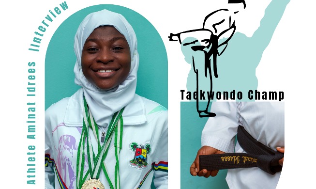 Nigerian woman wins gold at taekwondo tourney while pregnant